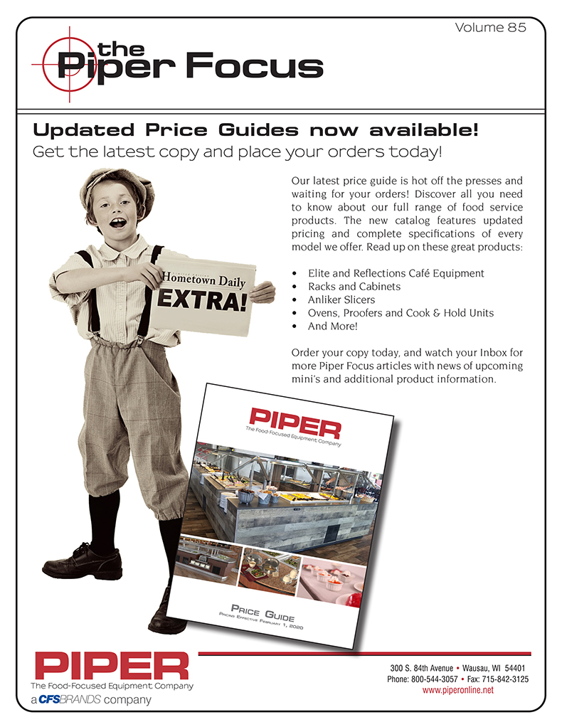 Piper Focus Volume 85 - Updated Price Guides!